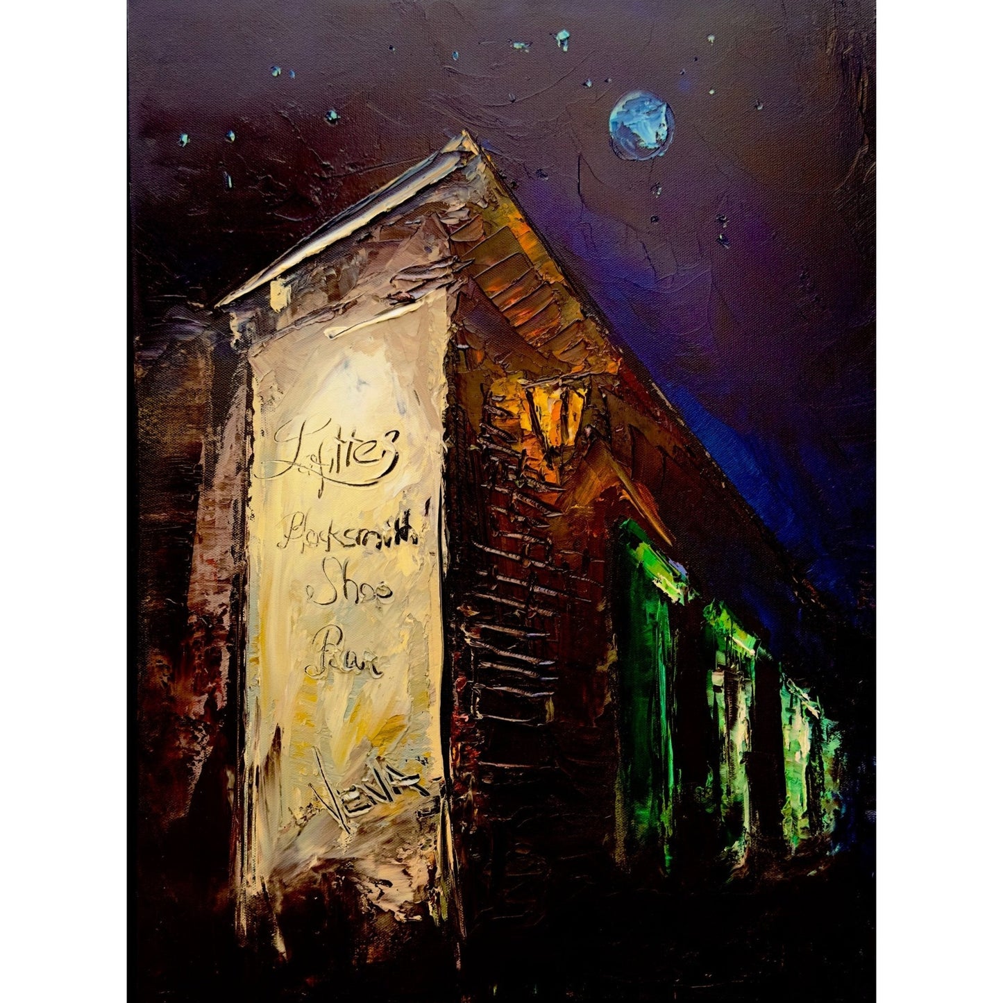 Lafitte’s Blacksmith Shop + Bar 8334 - Giclée