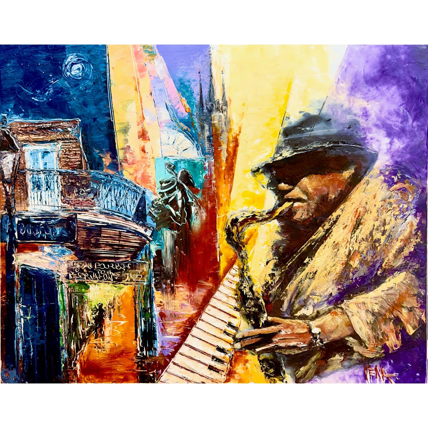 And Jazz Again 8337 - Giclée