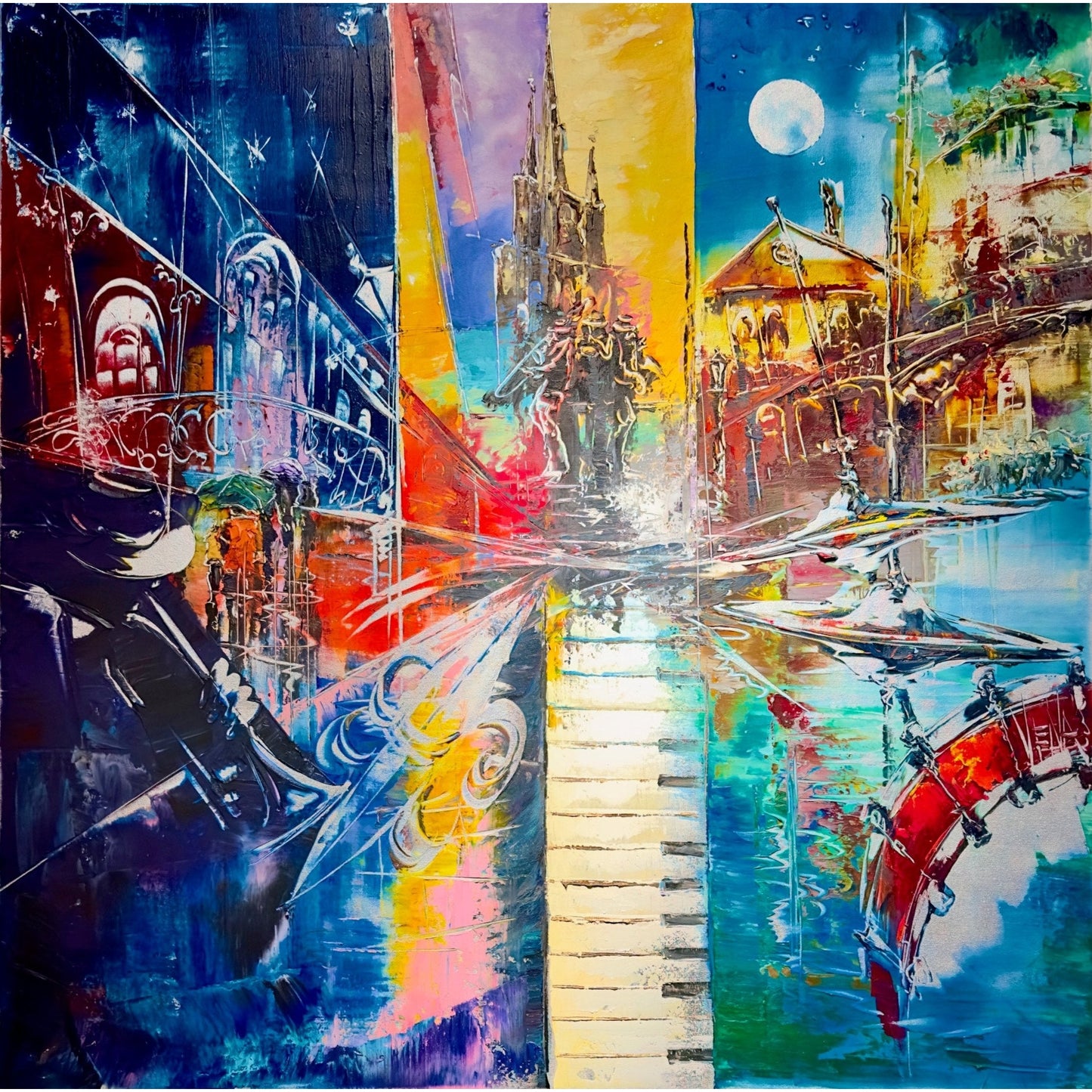 Elevator to Heaven 8338 - Giclée