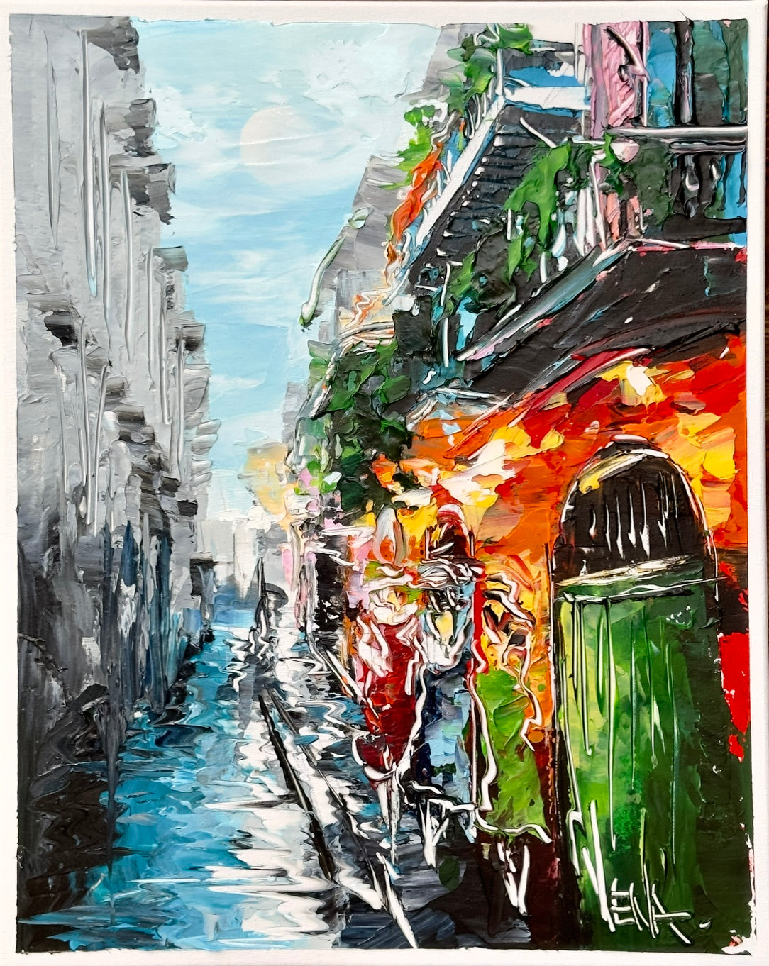 Morning on Pirates Alley