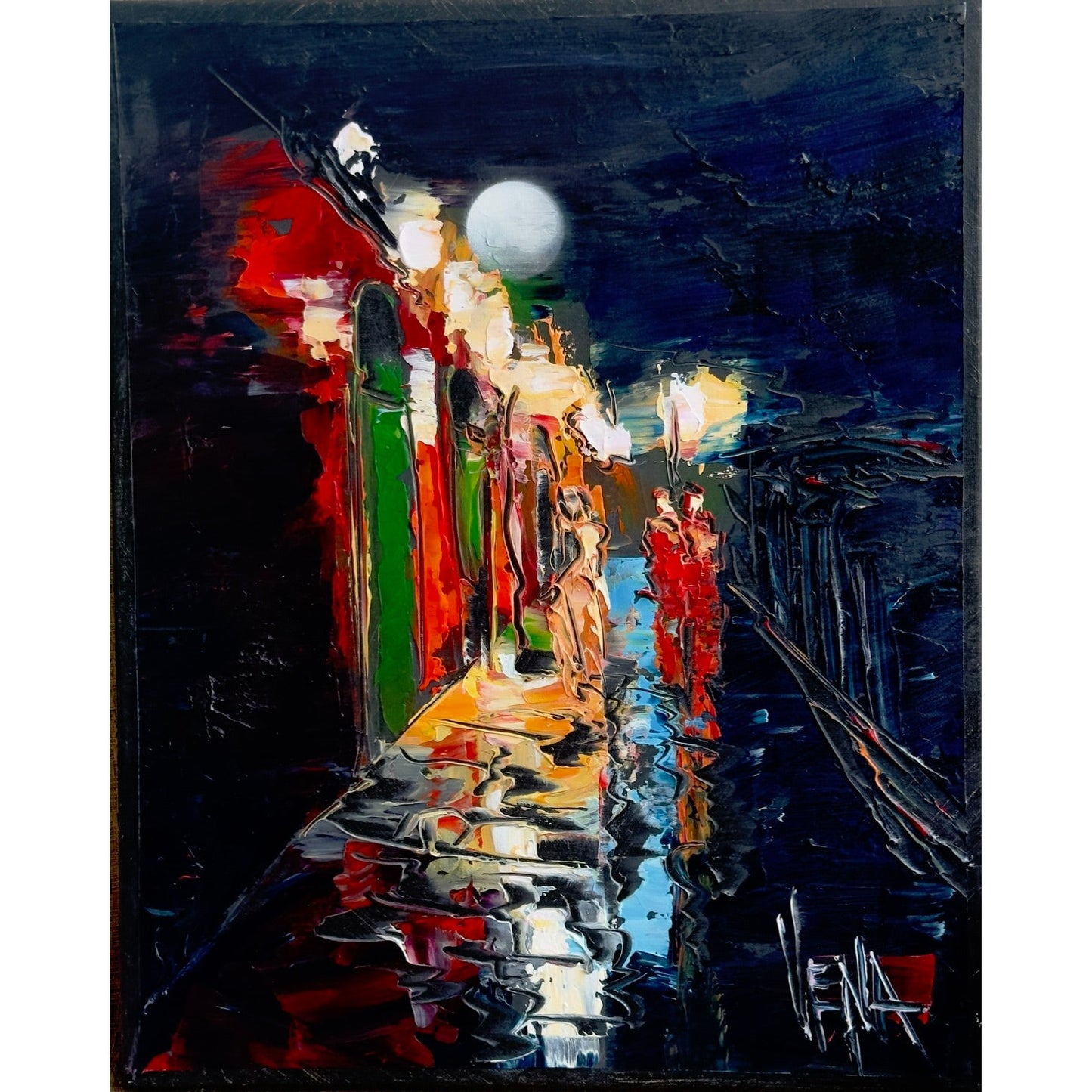 Night City-Pirates Alley After Rain