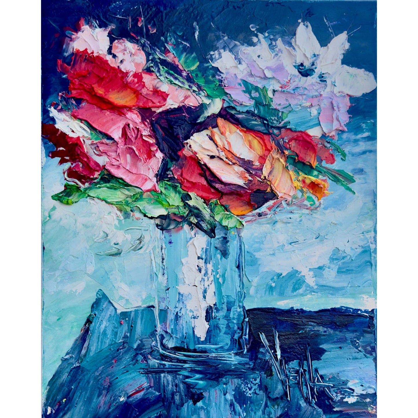 Springtime Blue