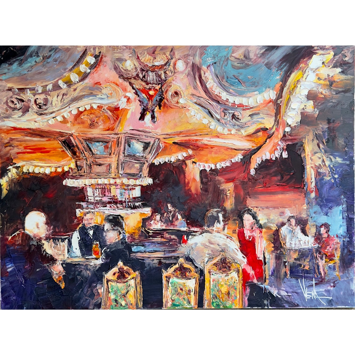 Carousel bar 8923 - Giclée