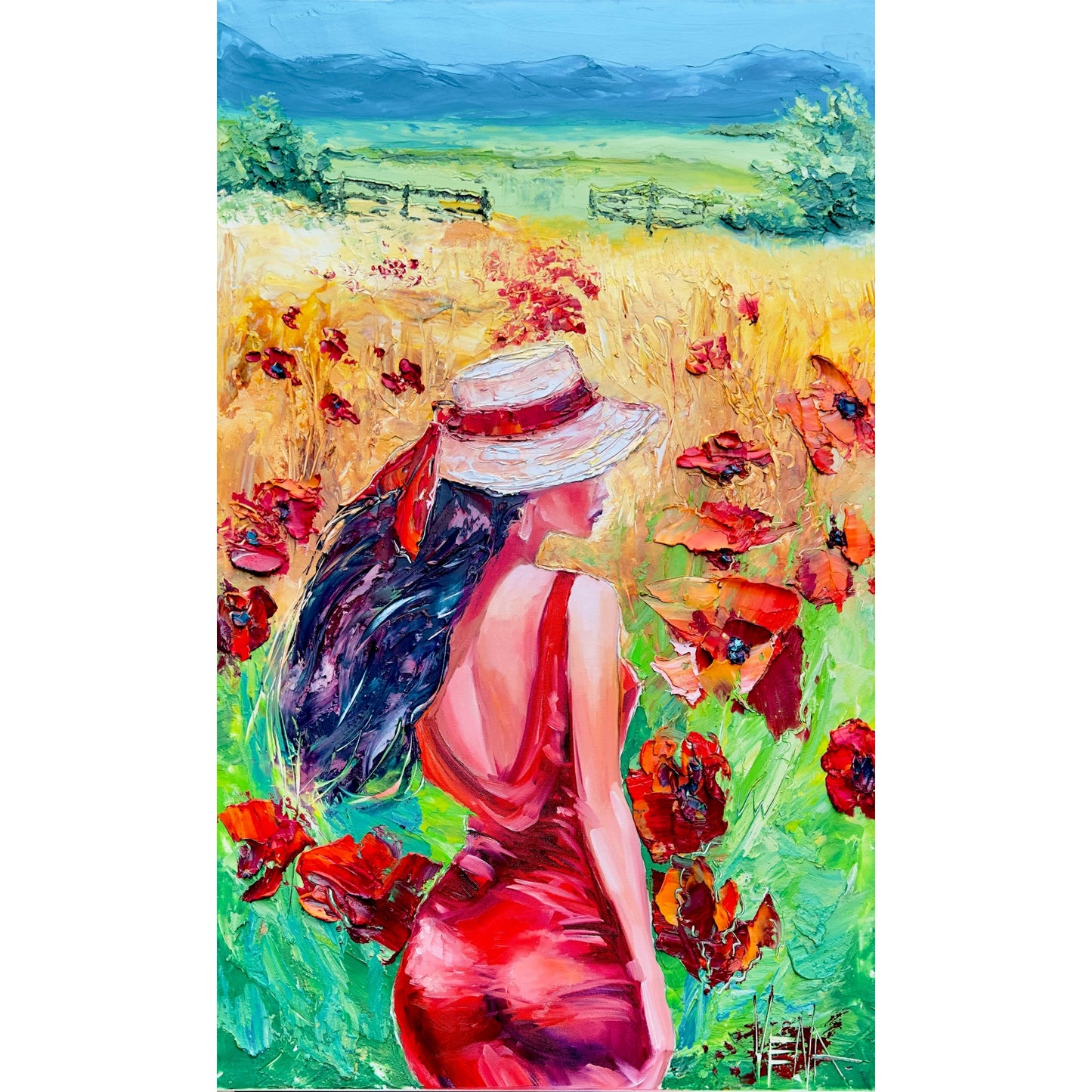 Poppy Field 8343 - Giclée