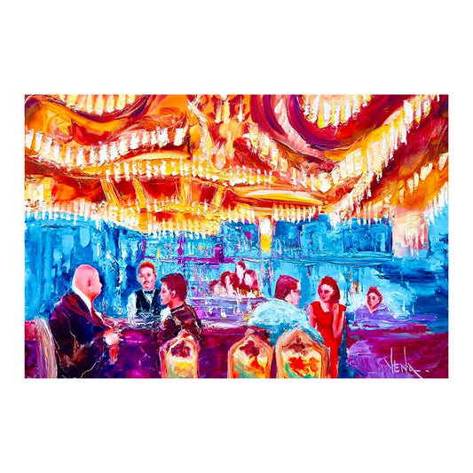 Carousel Evening 8021 - Giclée