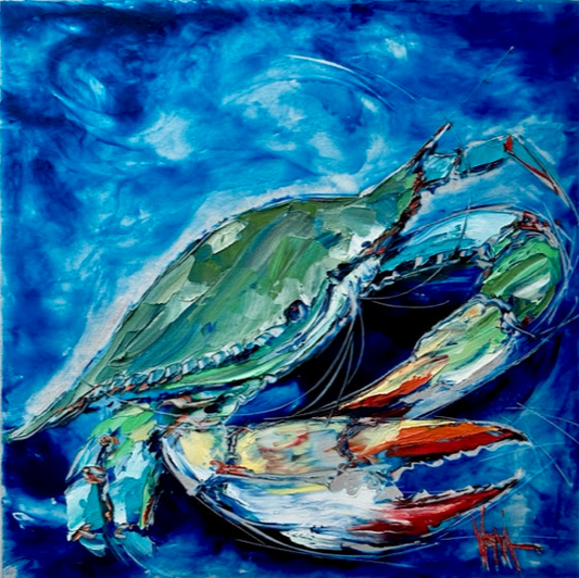 Blue Crab 8123 - Giclée