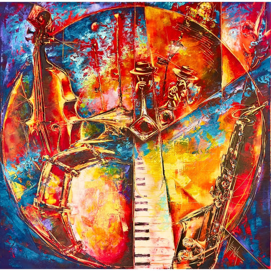 NOLA Jazz 8142 - Giclée