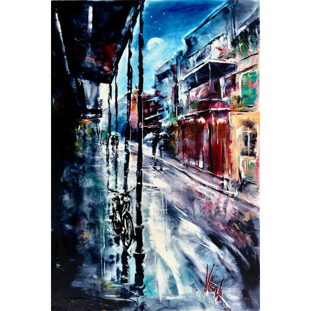 Royal Street After the Rain - Giclée