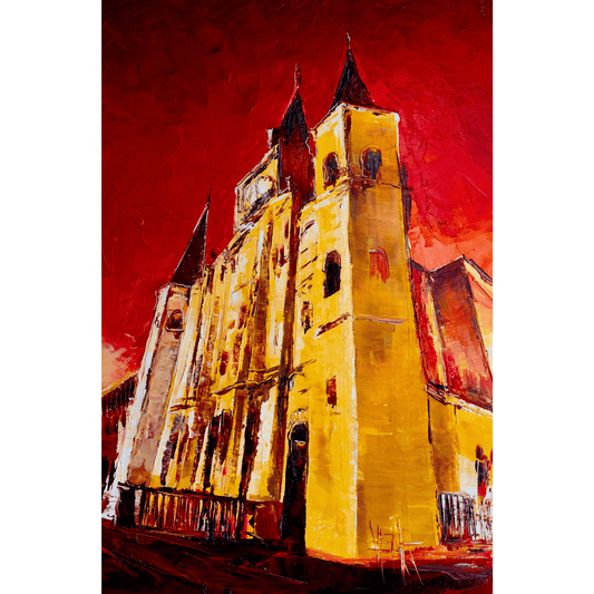 Red Cathedral - Giclée